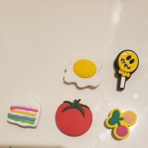 🪐2/10 Food theme croc charm Bundle